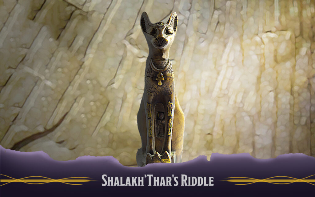 Shalakh'Thar's Riddle, ttrpg puzzle - ElvenFirefly